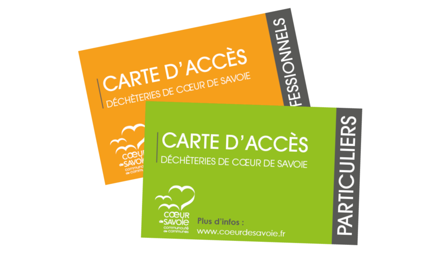 Carte d’accès déchetterie/SIBRECSA