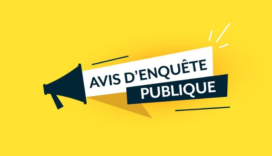 Enquête publique sur le zonage d’assainissement des eaux usées